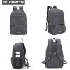 imageYZAOLL 30L Lightweight Packable Travel Hiking Backpack Daypack Foldable Backpack Water Resistant Daypack for Women MenGray