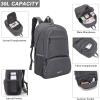 imageYZAOLL 30L Lightweight Packable Travel Hiking Backpack Daypack Foldable Backpack Water Resistant Daypack for Women MenGray