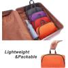 imageYZAOLL 30L Lightweight Packable Travel Hiking Backpack Daypack Foldable Backpack Water Resistant Daypack for Women MenLorange