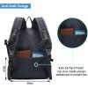imageYZAOLL Small Lightweight Packable Hiking Backpack 20L Hiking Backpack Day Pack for Women Men Travel Camping VacationBlackA20lgray