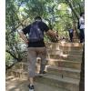 imageYZAOLL Small Lightweight Packable Hiking Backpack 20L Hiking Backpack Day Pack for Women Men Travel Camping VacationBlackA20lgray