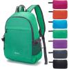imageYZAOLL Small Lightweight Packable Hiking Backpack 20L Hiking Backpack Day Pack for Women Men Travel Camping VacationBlackA20lqing