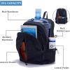 imageYZAOLL Small Lightweight Packable Hiking Backpack 20L Hiking Backpack Day Pack for Women Men Travel Camping VacationBlackZ25lblack