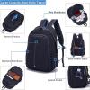 imageYZAOLL Small Lightweight Packable Hiking Backpack 20L Hiking Backpack Day Pack for Women Men Travel Camping VacationBlackZ25lblack