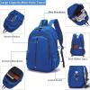 imageYZAOLL Small Lightweight Packable Hiking Backpack 20L Hiking Backpack Day Pack for Women Men Travel Camping VacationBlackZ25ldarkblue