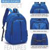 imageYZAOLL Small Lightweight Packable Hiking Backpack 20L Hiking Backpack Day Pack for Women Men Travel Camping VacationBlackZ25ldarkblue
