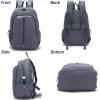 imageYZAOLL Small Lightweight Packable Hiking Backpack 20L Hiking Backpack Day Pack for Women Men Travel Camping VacationBlackZ25ldarkgray