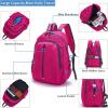 imageYZAOLL Small Lightweight Packable Hiking Backpack 20L Hiking Backpack Day Pack for Women Men Travel Camping VacationBlackZ25lrose