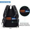 imageYZAOLL Small Lightweight Packable Hiking Backpack 20L Hiking Backpack Day Pack for Women Men Travel Camping VacationOrangeA20lblack