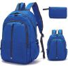 imageYZAOLL Small Lightweight Packable Hiking Backpack 20L Hiking Backpack Day Pack for Women Men Travel Camping VacationOrangeZ25ldarkblue