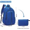 imageYZAOLL Small Lightweight Packable Hiking Backpack 20L Hiking Backpack Day Pack for Women Men Travel Camping VacationOrangeZ25ldarkblue