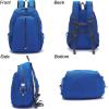 imageYZAOLL Small Lightweight Packable Hiking Backpack 20L Hiking Backpack Day Pack for Women Men Travel Camping VacationOrangeZ25ldarkblue