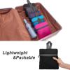 imageYZAOLL Ultra Lightweight Packable Backpack 20L Foldable Backpack Water Resistant Daypack for Women Men Travel Hiking BackpackBlack
