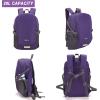 imageYZAOLL Ultra Lightweight Packable Backpack 20L Foldable Backpack Water Resistant Daypack for Women Men Travel Hiking BackpackLpurple