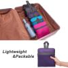 imageYZAOLL Ultra Lightweight Packable Backpack 20L Foldable Backpack Water Resistant Daypack for Women Men Travel Hiking BackpackLpurple