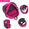 imageYZAOLL Ultra Lightweight Packable Backpack 20L Foldable Backpack Water Resistant Daypack for Women Men Travel Hiking BackpackRose