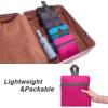 imageYZAOLL Ultra Lightweight Packable Backpack 20L Foldable Backpack Water Resistant Daypack for Women Men Travel Hiking BackpackRose
