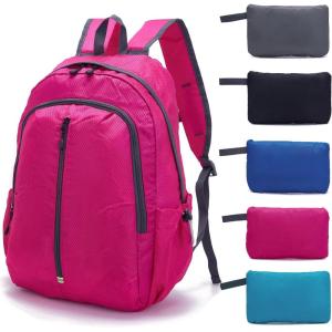 imageYZAOLL Small Lightweight Packable Hiking Backpack 20L Hiking Backpack Day Pack for Women Men Travel Camping VacationOrangeZ25lrose