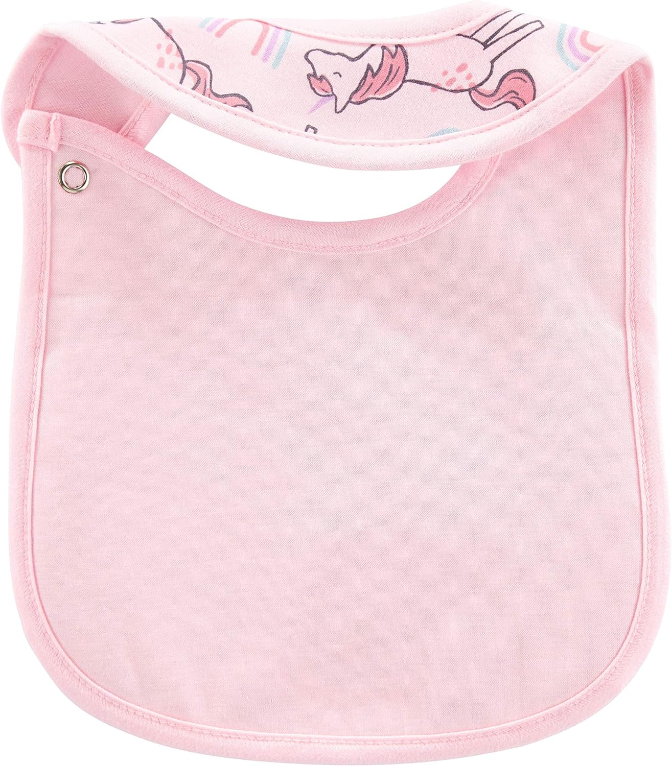 imageSimple Joys by Carters Baby Girls Teething Bibs Pack of 7MulticolorFloralUnicorn