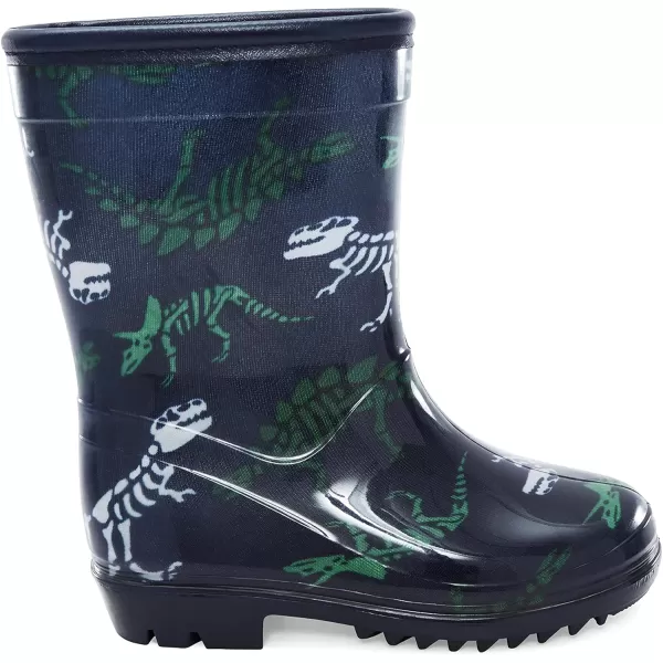 imageSimple Joys by Carters Babies and Toddlers Rain BootsNavy Dinosaur