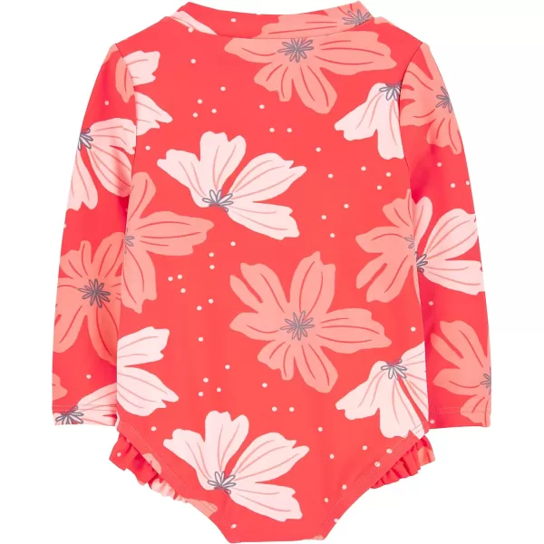 imageSimple Joys by Carters Baby Girls One Piece Rashguard Pink Floral 12 MonthsSimple Joys by Carters Baby Girls One Piece Rashguard Pink Floral 12 Months