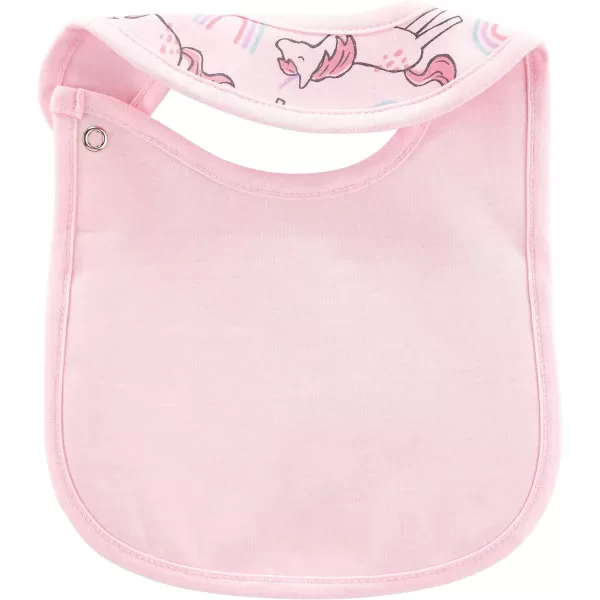 imageSimple Joys by Carters Baby Girls Teething Bibs Pack of 7MulticolorFloralUnicorn