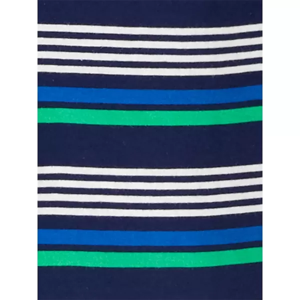 imageSimple Joys by Carters Boys 3Pack Short Sleeve PoloGreyMint GreenNavy Stripe