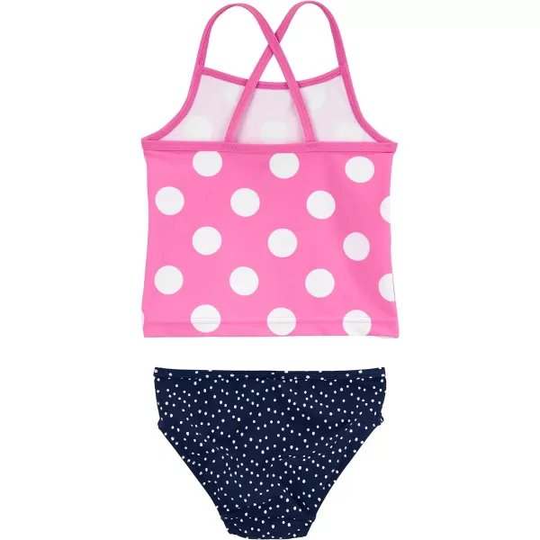 imageSimple Joys by Carters Girls 3Piece Assorted Rashguard SetsNavy DotsPink Polka DotSea Life