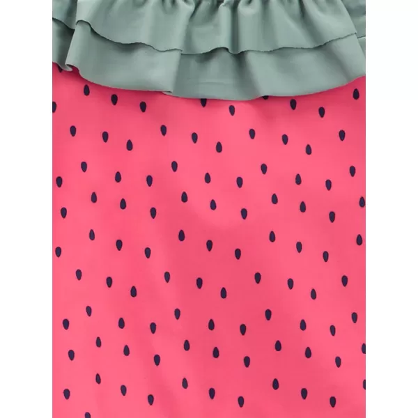 imageSimple Joys by Carters Girls 3Piece Assorted Rashguard SetsWatermelon