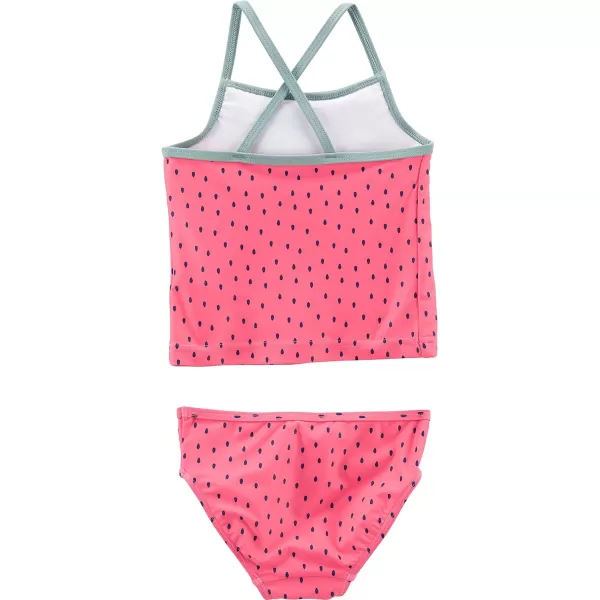 imageSimple Joys by Carters Girls 3Piece Assorted Rashguard SetsWatermelon