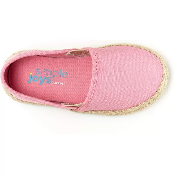 imageSimple Joys by Carters Girls Ari Canvass Espadrille Sneaker Pink 7 ToddlerSimple Joys by Carters Girls Ari Canvass Espadrille Sneaker Pink 7 Toddler