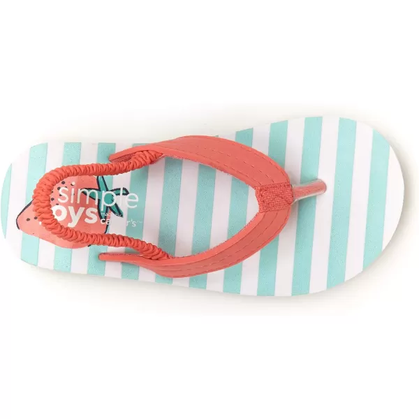 imageSimple Joys by Carters Girls Kimmie Nora Jelly Sandal Set SilverTurquoise Blue Stripe 5 Toddler 14 YearsSimple Joys by Carters Girls Kimmie Nora Jelly Sandal Set SilverTurquoise Blue Stripe 5 Toddler 14 Years