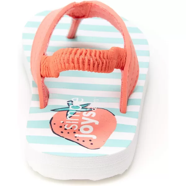 imageSimple Joys by Carters Girls Kimmie Nora Jelly Sandal Set SilverTurquoise Blue Stripe 5 Toddler 14 YearsSimple Joys by Carters Girls Kimmie Nora Jelly Sandal Set SilverTurquoise Blue Stripe 5 Toddler 14 Years