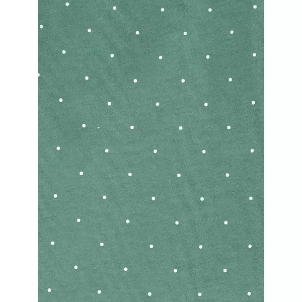 imageSimple Joys by Carters Girls LongSleeve Shirts Pack of 3Green DotsGrey FloralPink