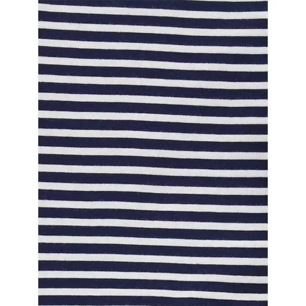imageSimple Joys by Carters Girls ShortSleeve and Sleeveless Dress Sets Pack of 2Indigo FloralWhite Stripe
