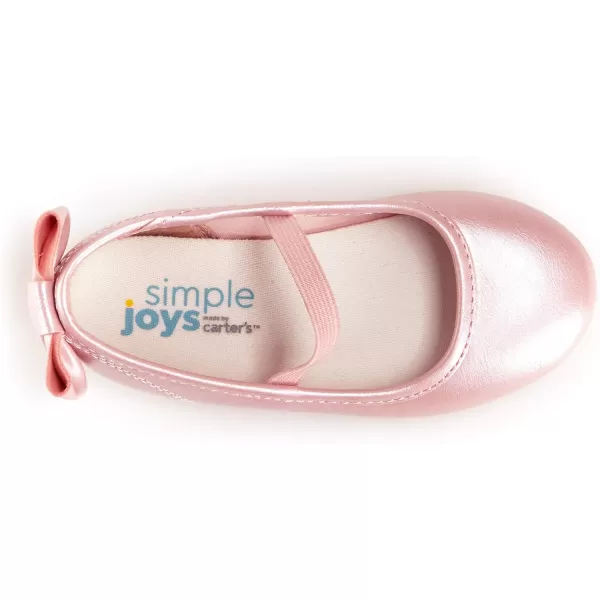imageSimple Joys by Carters Girls and Toddlers Ana Ballet FlatPink