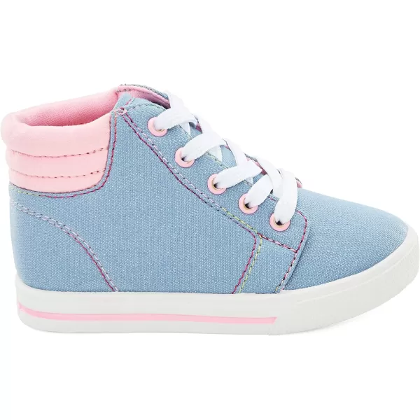 imageSimple Joys by Carters Girls and Toddlers Cora HighTop SneakerSky Blue