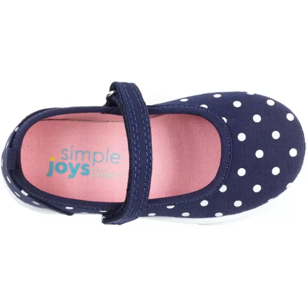 imageSimple Joys by Carters Girls and Toddlers Mia Casual Mary Jane ShoeNavy