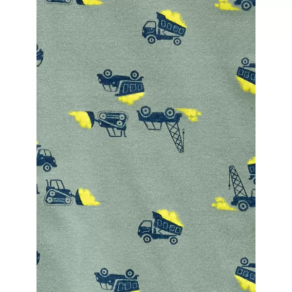 imageSimple Joys by Carters Toddler Boys SnugFit Footed Cotton Pajamas Pack of 3 Navy StripeSage Green ConstructionWhite Dinosaur 2TSimple Joys by Carters Toddler Boys SnugFit Footed Cotton Pajamas Pack of 3 Navy StripeSage Green ConstructionWhite Dinosaur 2T