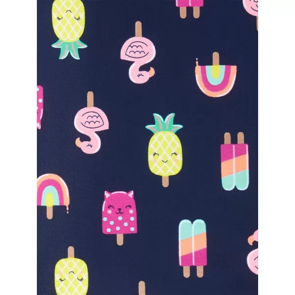 imageSimple Joys by Carters Toddler Girls 2Piece Assorted Rashguard Sets Navy PopsiclesPink Dots 2TSimple Joys by Carters Toddler Girls 2Piece Assorted Rashguard Sets Navy PopsiclesPink Dots 2T