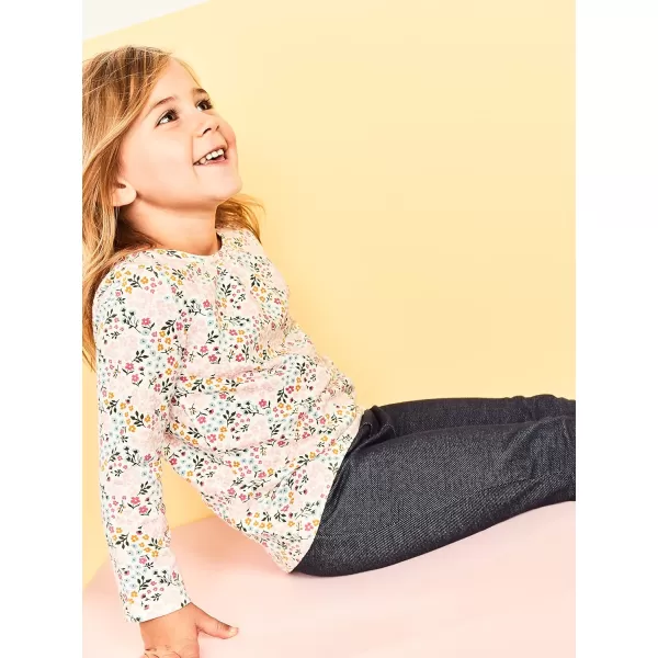 imageSimple Joys by Carters Toddler Girls 4Piece Top and Vest Set Pack of 4 Grey SmileIndigo WashOliveWhite Floral 2TSimple Joys by Carters Toddler Girls 4Piece Top and Vest Set Pack of 4 Grey SmileIndigo WashOliveWhite Floral 2T