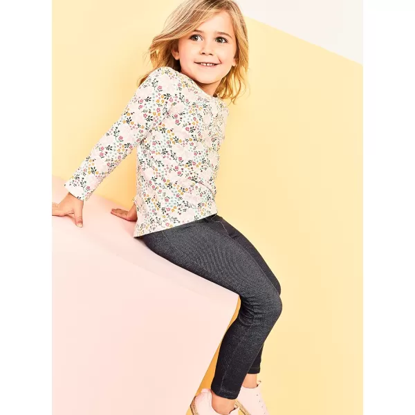 imageSimple Joys by Carters Toddler Girls 4Piece Top and Vest Set Pack of 4 Grey SmileIndigo WashOliveWhite Floral 2TSimple Joys by Carters Toddler Girls 4Piece Top and Vest Set Pack of 4 Grey SmileIndigo WashOliveWhite Floral 2T