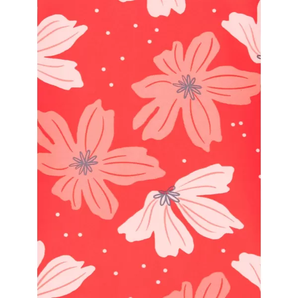 imageSimple Joys by Carters Toddlers and Baby Girls One Piece RashguardPink Floral
