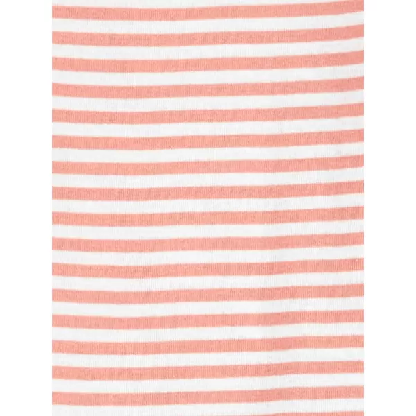 imageSimple Joys by Carters Toddlers and Baby Girls SnugFit Footless Cotton Pajamas Pack of 3Grey FloralPink StripeWhite Strawberry