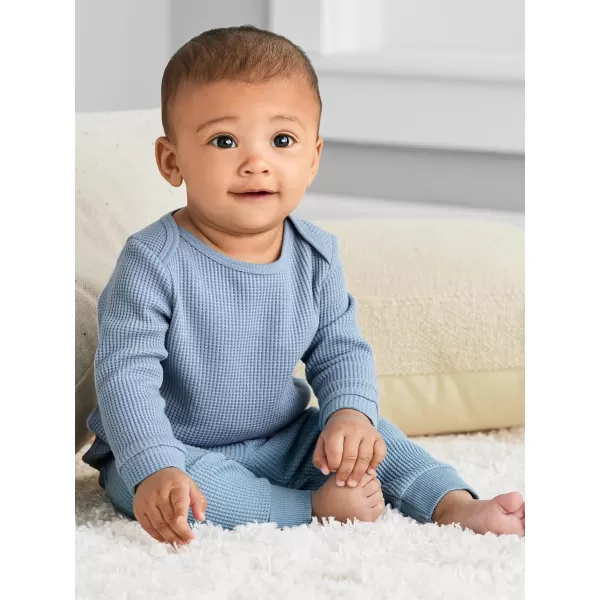 imageSimple Joys by Carters Unisex Babies 4Piece Textured SetGoldBlue