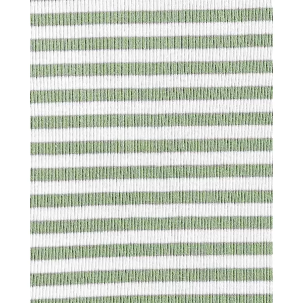 imageSimple Joys by Carters Unisex Babies 4Piece Textured SetGreen StripeGrey Heather