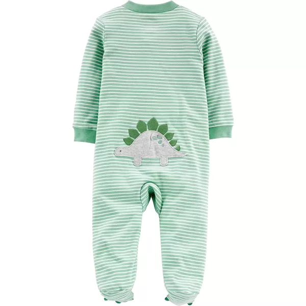 imageSimple Joys by Carters Unisex Babies Halloween Cotton Snap Footed Sleep and Play Pack of 2 DinosaurStripe 03 MonthsSimple Joys by Carters Unisex Babies Halloween Cotton Snap Footed Sleep and Play Pack of 2 DinosaurStripe 03 Months