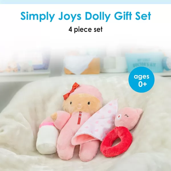 imageSimple Joys by Carters Unisex Babies Plush Playset PinkRed StandardSimple Joys by Carters Unisex Babies Plush Playset PinkRed Standard