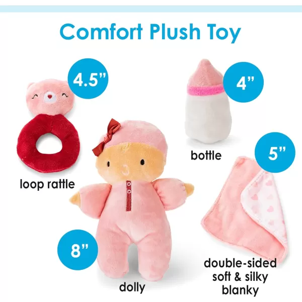 imageSimple Joys by Carters Unisex Babies Plush Playset PinkRed StandardSimple Joys by Carters Unisex Babies Plush Playset PinkRed Standard