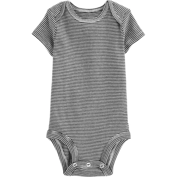 imageSimple Joys by Carters Unisex Babies ShortSleeve Bodysuit Pack of 6 Mini Stripe 03 MonthsSimple Joys by Carters Unisex Babies ShortSleeve Bodysuit Pack of 6 Mini Stripe 03 Months